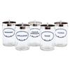 Labeled Sundry Jars