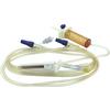 IV Administration Set with Needle-Free Ports and Injection Sites